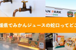 愛媛県でみかんジュースの蛇口ってどこにある？値段はいくら？