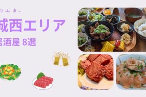 松山市【城西エリア】の居酒屋おすすめ　8選！