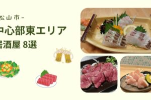松山市【中心部東エリア】の居酒屋おすすめ　9選！