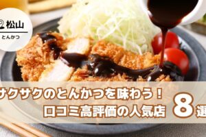 松山市でサクサクのとんかつを味わう！ 口コミ高評価の人気店をご紹介