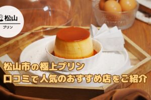 松山市で味わう極上プリン！口コミで人気のおすすめ店をご紹介