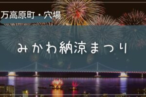2025年 みかわ納涼まつりの穴場の場所をこっそり教えます