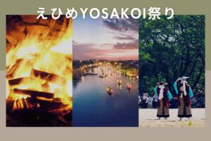 えひめYOSAKOI祭りの日程と見どころは？