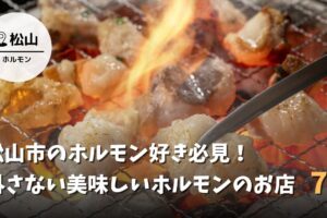 松山市のホルモン好き必見！絶対に外さない美味しいホルモンのお店