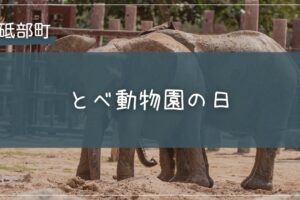 とべ動物園の日の日程と見どころは？入園無料でイベント多数！