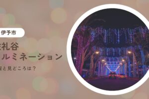 【2025年】佐礼谷イルミネーションの日程と見どころは？