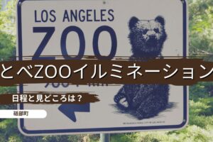【2025年】とべZOOイルミネーションの日程と見どころは？（とべ動物園）