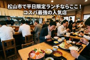 松山市で平日限定ランチならここ！コスパ最強の人気店18選
